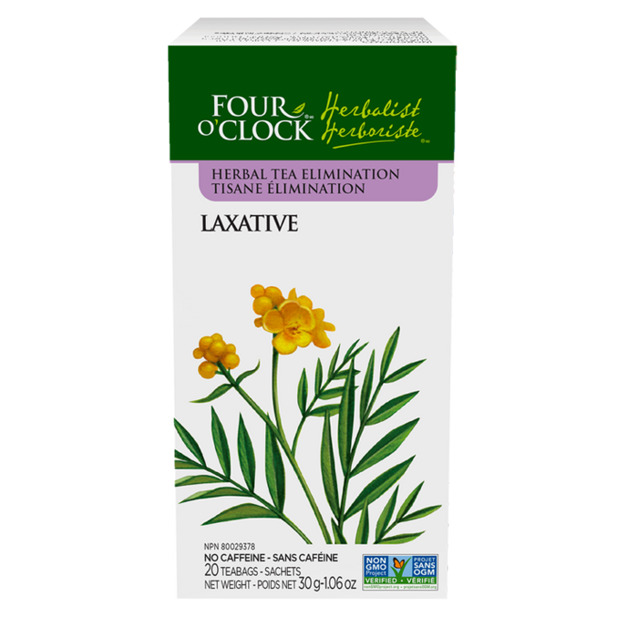 Four O'Clock - Herbal Tea, Laxative, 20 bags