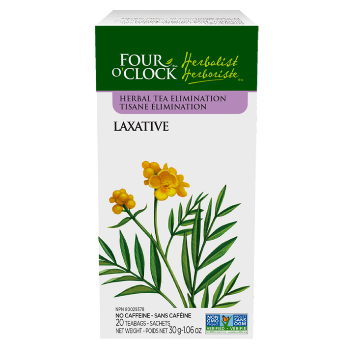 Four O'Clock Herbal Tea, Laxative, 20 Count — Goodness Me!