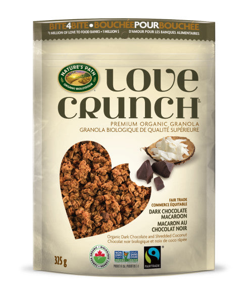 Nature's Path - Love Crunch, Dark Chocolate Macaroon, 325g