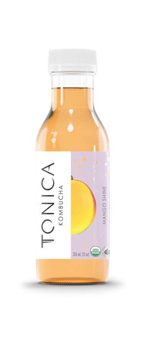 Tonica - Mango Passion Kombucha, 355ml