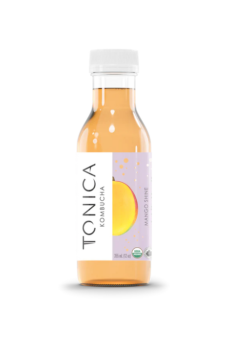 Tonica - Mango Passion Kombucha, 355ml