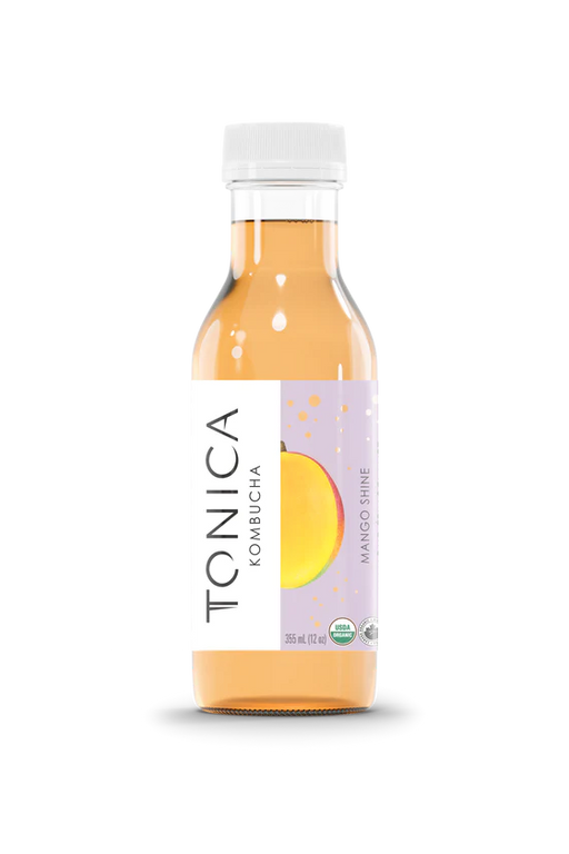 Tonica - Mango Passion Kombucha, 355ml