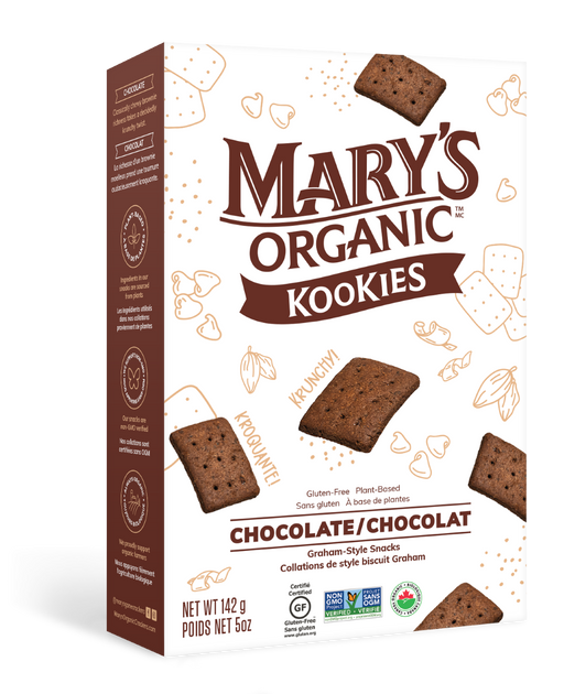 Mary's Organic - Graham Style Kookies, Chocolate, 142g