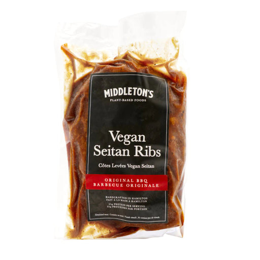 Middleton's Plant Based Foods - Vegan Seitan Ribs Original BBQ, 400g