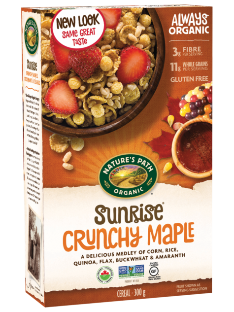Nature's Path - Organic Crunchy Maple Sunrise, 300g