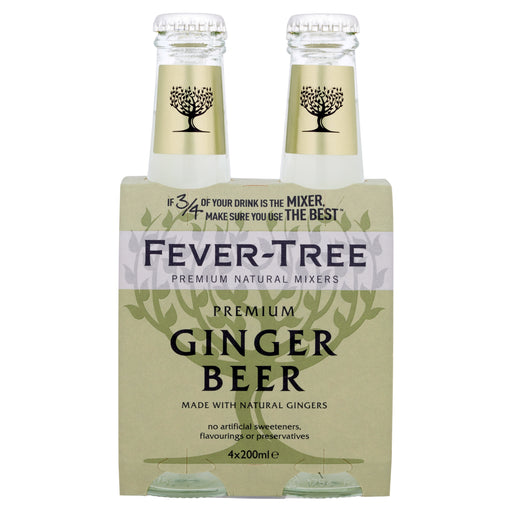 Fever Tree - Ginger Beer, 4 x 200ml