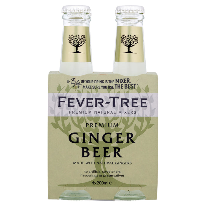 Fever Tree - Ginger Beer, 4 x 200ml