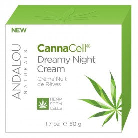 Andalou Naturals - CannaCell, Night Cream, 50g