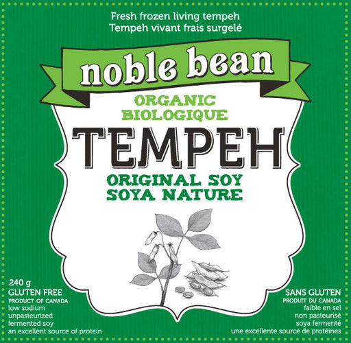 Noble Bean - Organic Tempeh Original Soy, 240g