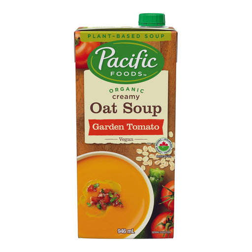 Pacific Foods - Organic Creamy Oat Soup, Garden Tomato, 946ml