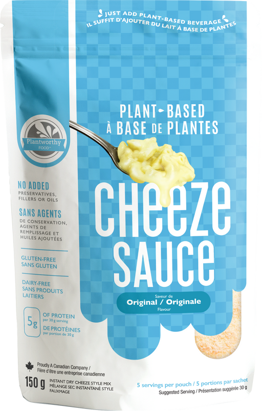 Plantworthy - Plant-Based Cheeze Sauce, Original Cheeze, 150g