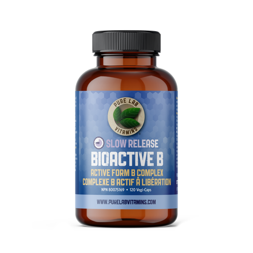 Pure Lab Vitamins - B complex slow release, 120caps