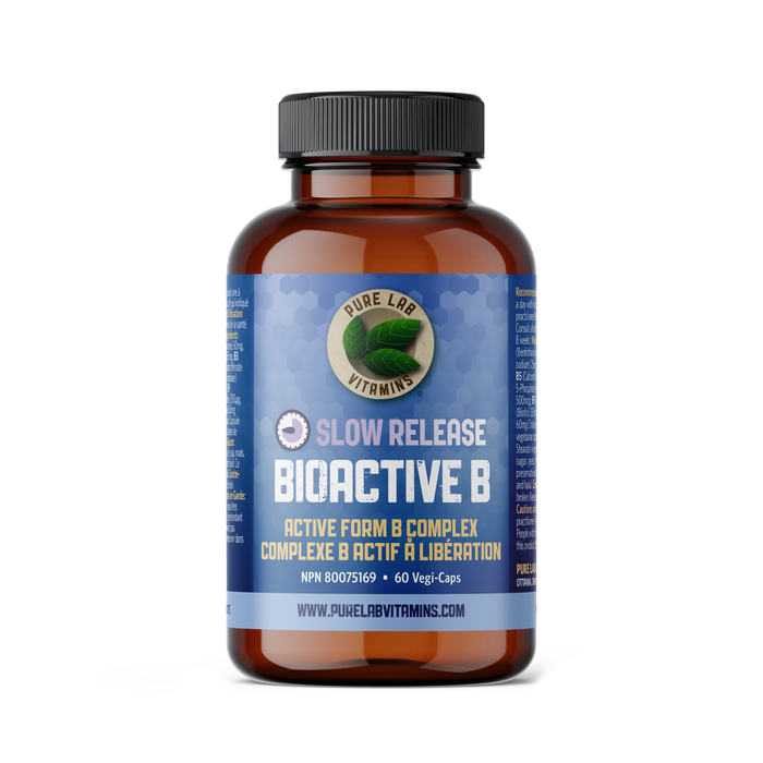 Pure Lab Vitamins - B complex slow release, 60caps