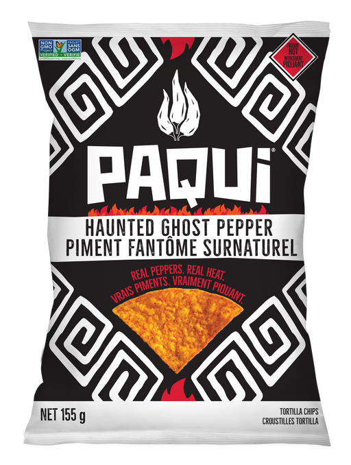 Paqui Tortilla Chips - Haunted Ghost Pepper, 155g