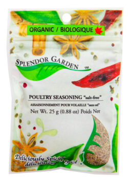 Splendor Garden - Organic Poultry Seasoning, 25g