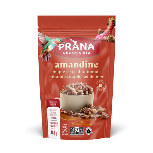 Prana - Organic Amandine Maple Syrup Almond, 150g