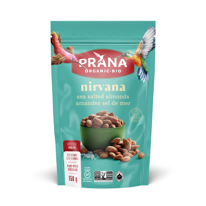 Prana - Org Nirvana Salted Almonds - 150g