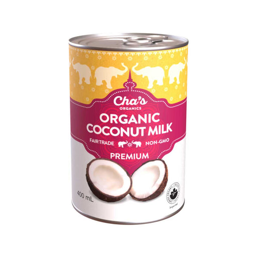 Cha's Organics - Organic Coconut Milk, 400ml