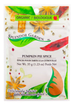 Splendor Garden - Organic Pumpkin Pie Spice, 35g
