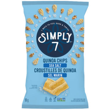 Simply 7 - Quinoa Chips, Sea Salt, 100g