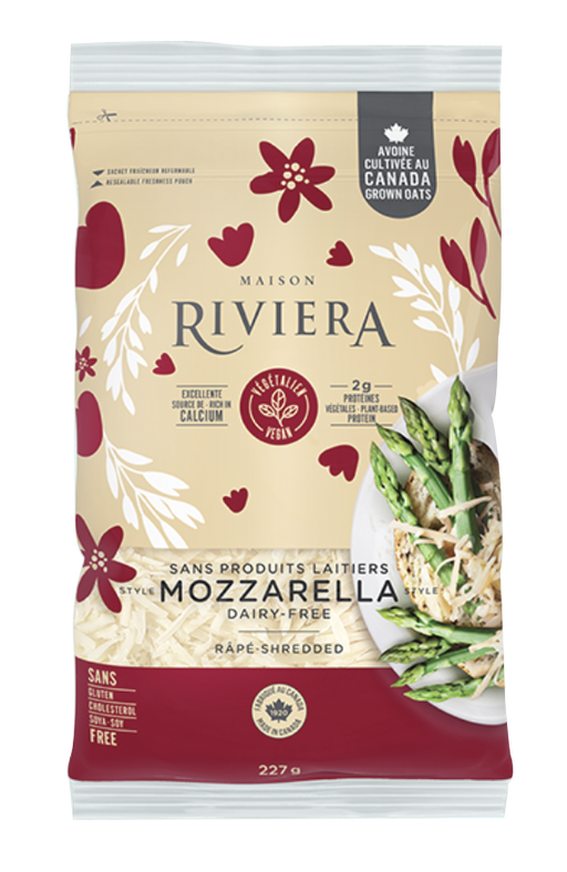 Riviera - Mozzarella Style Shreds, 227g