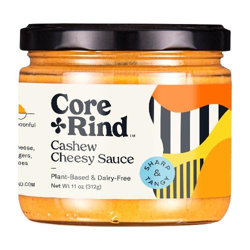 Core & Rind - Cashew Cheesy Sauce, Sharp & Tangy, 312g