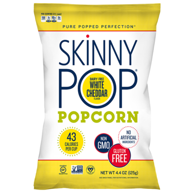 Skinny Pop - White Cheddar Popcorn, 125g