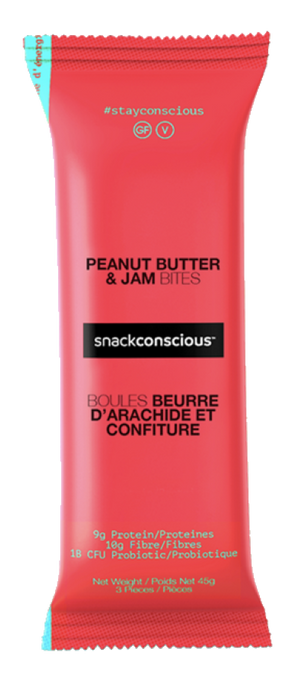 Snack Conscious - Peanut Butter & Jam Bites, 45g