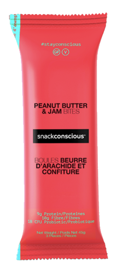 Snack Conscious - Peanut Butter & Jam Bites, 45g