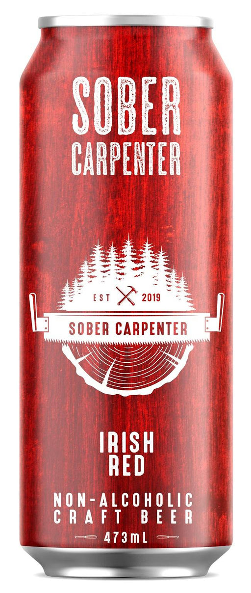 Sober Carpenter - Non-alcoholic Beer, Irish Red, 473ml