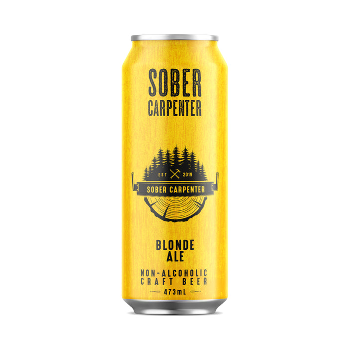 Sober Carpenter - Non-alcoholic Beer, Classic Blonde Ale, 473ml