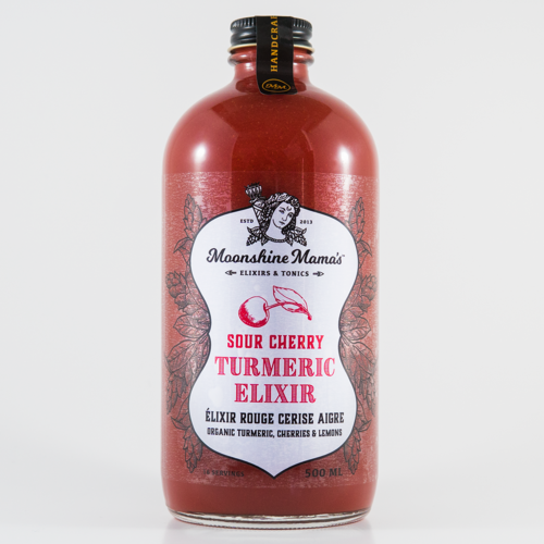 Moonshine Mama's - Sour Cherry Turmeric Elixir, 500ml
