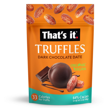 That's It - Dark Chocolate Date Truffles, 100g