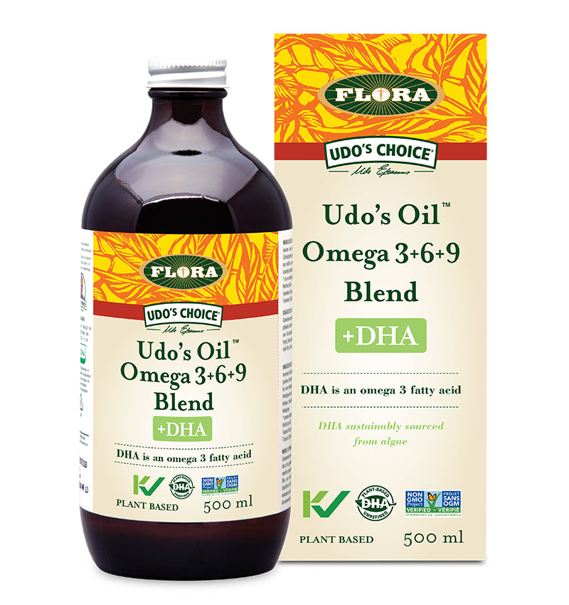 Udo's Choice - Udo's Oil™ DHA 3 6 9 Blend, 500 mL — Goodness Me!