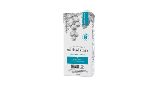 Milkadamia - Nut Milk, Unsweetened, 946ml