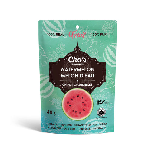 Cha's Organics- Watermelon Chips, 40g