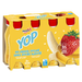Yoplait - YOP Strawberry Banana No Sugar Added Drinkable Yogurt, 8x93ml