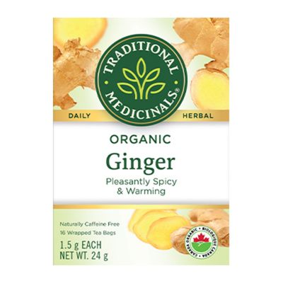 Traditional Medicinals - Organic Ginger Tea, 16 Bags