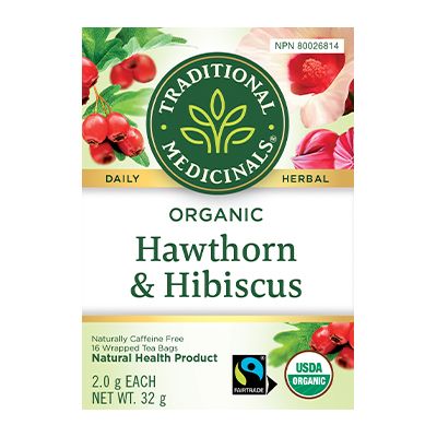 Traditional Medicinals - Organic Heart Tea With Hawthorn, 16 Bags