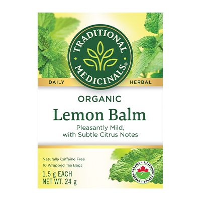 Traditional Medicinals - Organic Lemon Balm Tea, 16 Bags