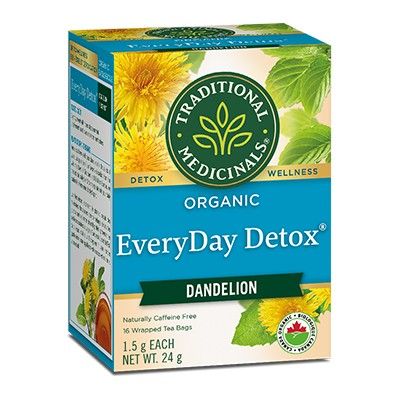 Traditional Medicinals - Organic Everyday Detox, Dandelion, 16 Bags