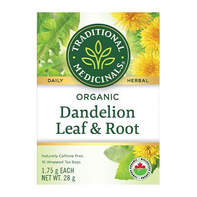 Traditional Medicinals - Organic Dandelion Leaf & Root, 16 Bags