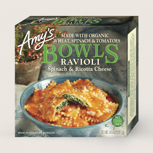 Amy's Kitchen - Spinach Ravioli Bowl, 241g