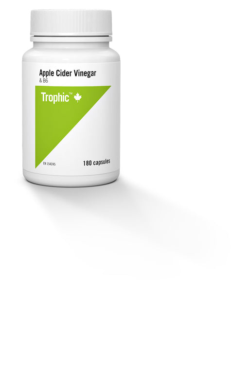 Trophic - Apple Cider Vinegar & B6, 180 Caps