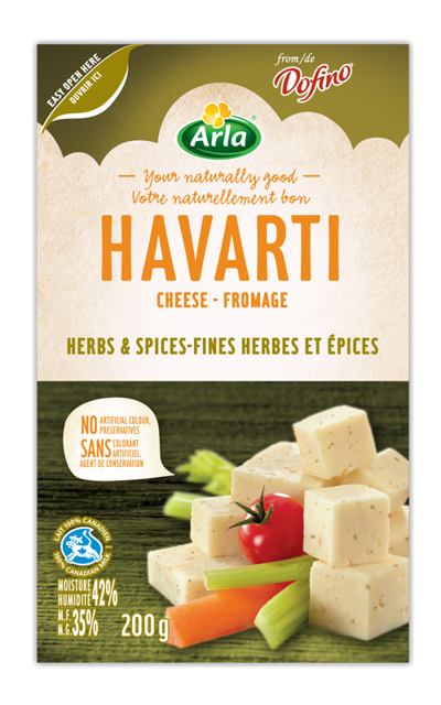 Arla - Castello Havarti Cheese Herbs & Spices, 200g