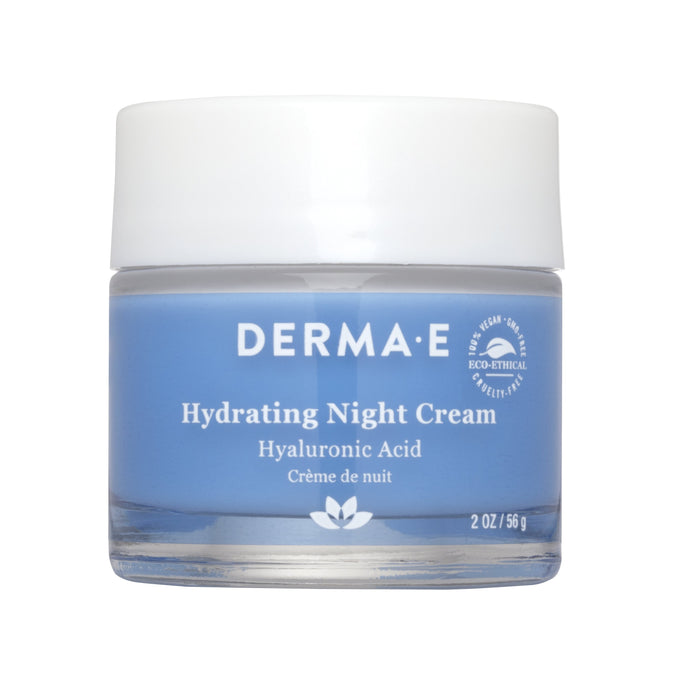 derma e - Hydrating Night Crème with Hyaluronic Acid