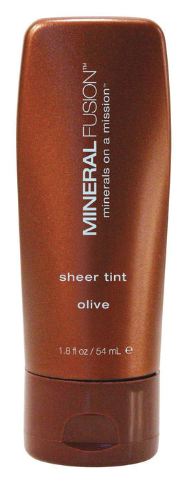 Mineral Fusion - Sheer Tint Mineral Foundation -Olive (sheer coverage for olive skin), 54ml