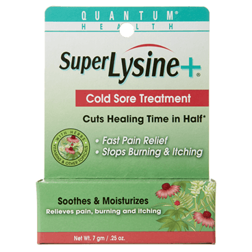 Quantum Nutrition Inc. - Super Lysine+ Cold Sore Treatment, 7g