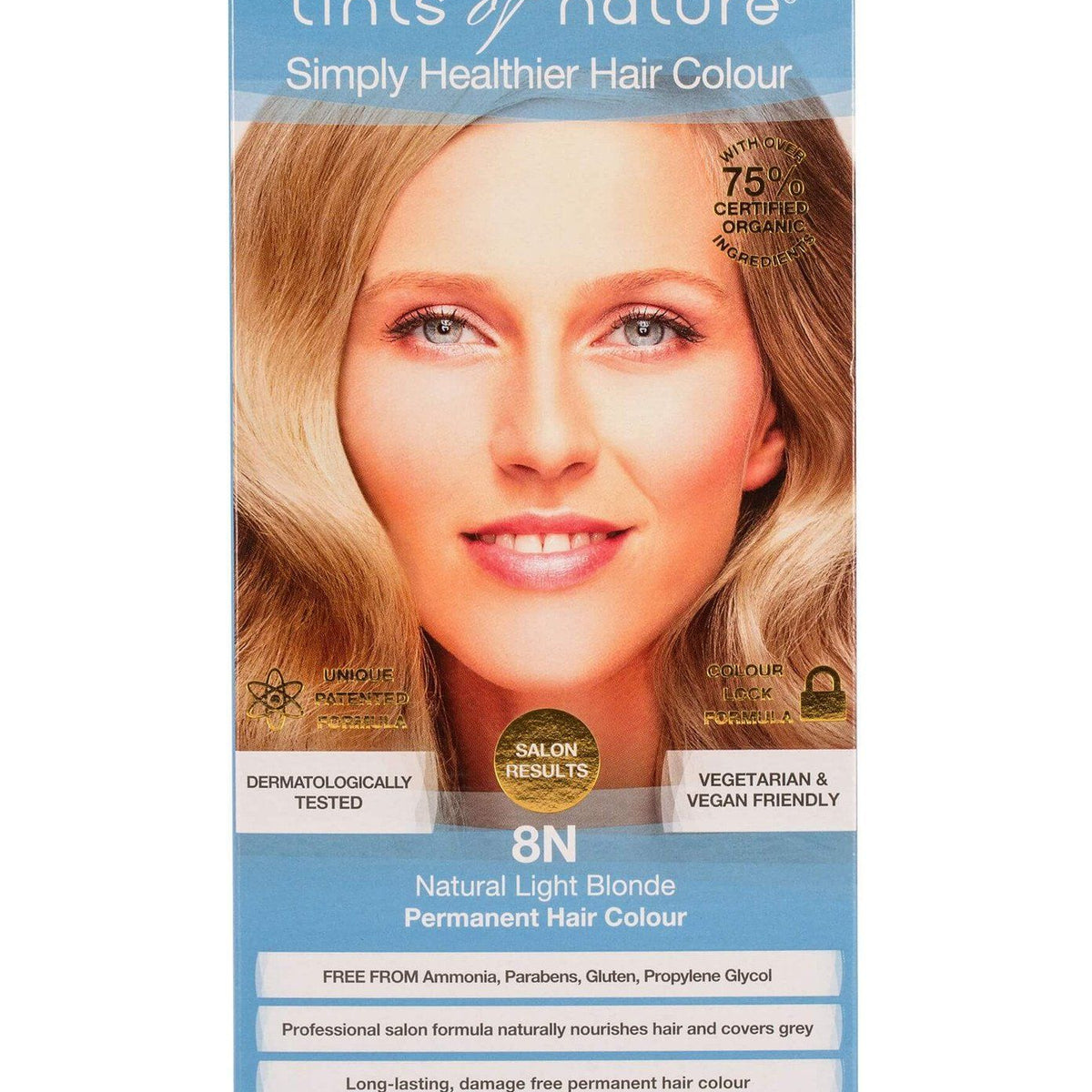 Tints Of Nature - 8n Light Blonde, 130ml - Goodness Me!