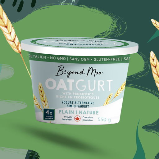 Beyond Moo - Oatgurt with Probiotics Plain, 550g